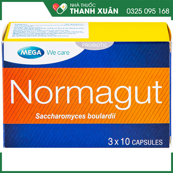 Normagut bổ sung vi sinh, trị tiêu chảy